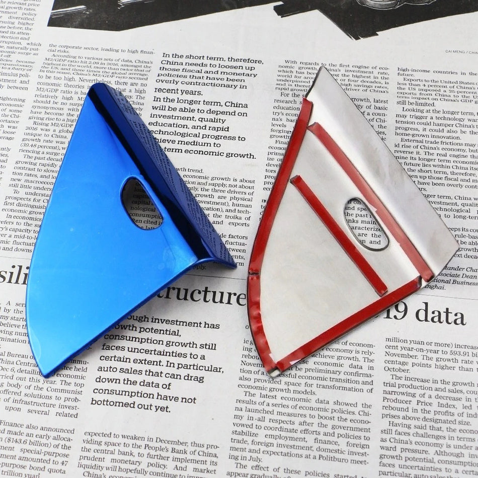 Nissan Kicks Front A Pillar Cover Stainless Steel Horn Ring Trim