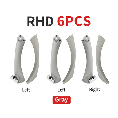 LHD RHD Beige Black Gray Interior Door Pull Handle Set Replacement For BMW 3 Series E90 E91 E92 316 318 320 325 328i 2004-2012 by InterCyprus Trading Ltd