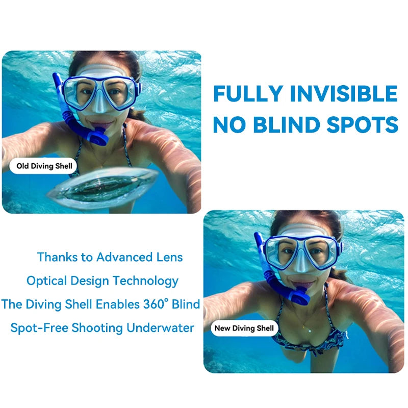 Invisible Dive Case for Insta360 X5 &ndash; Durable Waterproof Protection