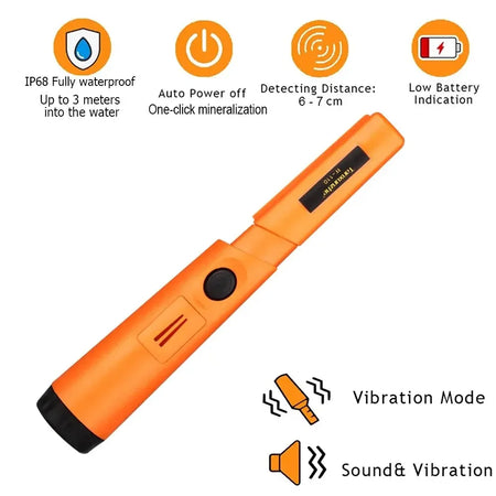 Handheld Metal Detector Positioning Rod &ndash; IP68 Waterproof