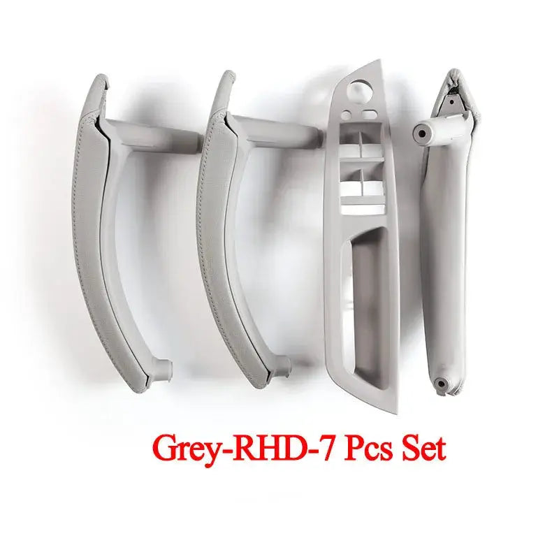 E70 E71 LHD RHD Upgraded Interior Door Handle with Leather Cover Assembly Full Set For BMW X5 X6 E70 E71 E72 2007-2014 by InterCyprus Trading Ltd