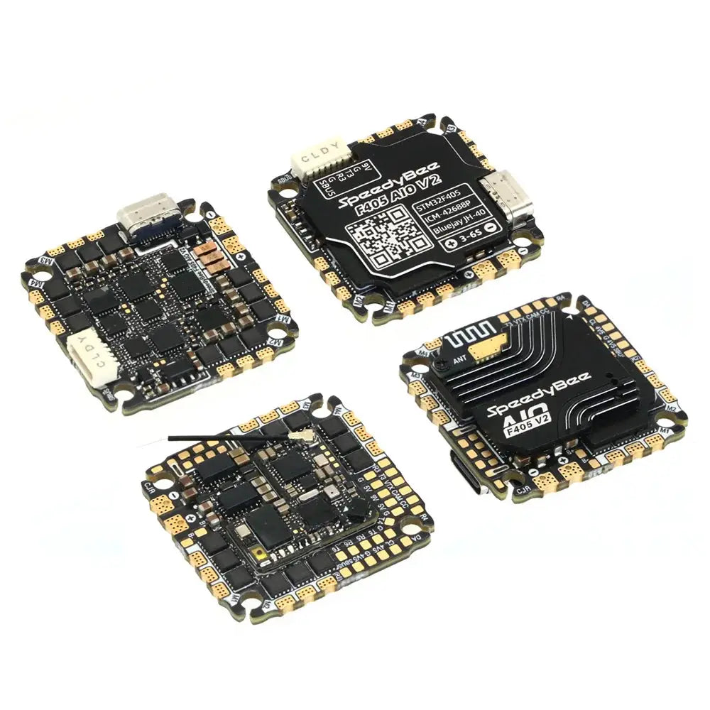 SpeedyBee F405 AIO V2 35A 40A Blue-jay 25.5x25.5 3-6S Flight Control and ESC Integrated Model Aircraft Controller by InterCyprus Trading Ltd