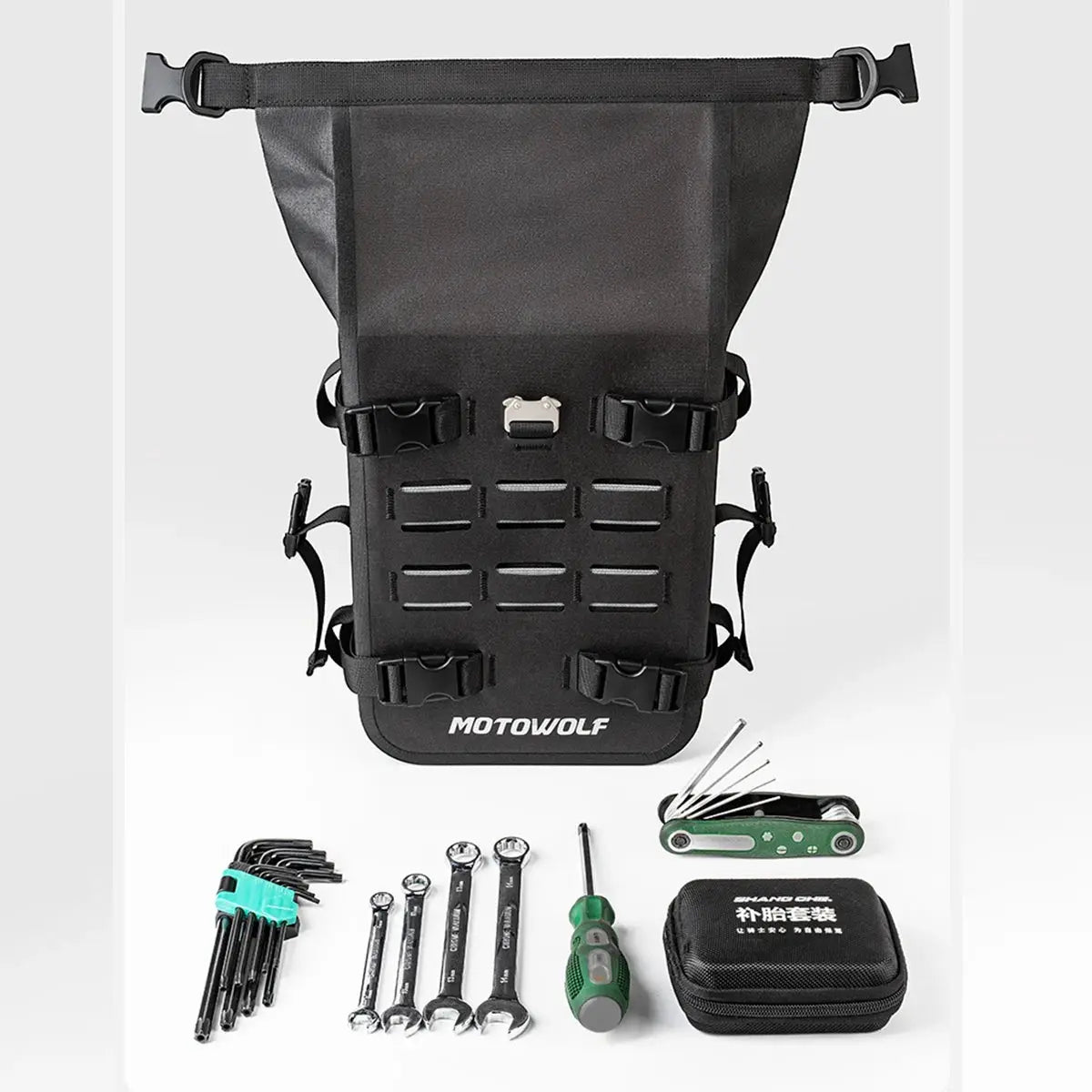 Motorcycle Bumpers Bag Waterproof 6L Motorcycle Side Frame Bag Motorcycle Crash Bar Bag Universal Motor Riding Tools Storage Ba by InterCyprus Trading Ltd