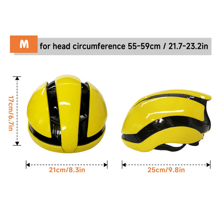 Smart Bike Helmet with Light &ndash; Night Light with Auto Brake