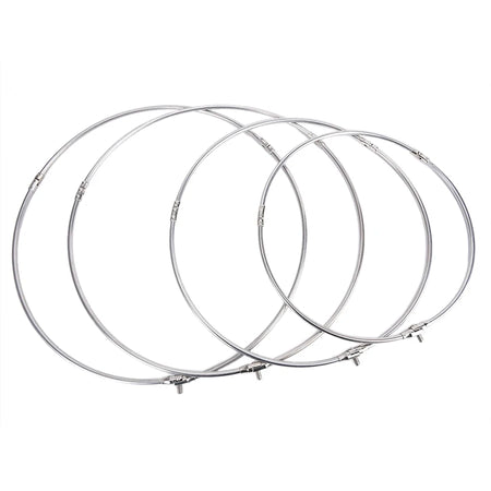 Gmarty Stainless Steel Folding Fishing Net Head - Compact and Durable