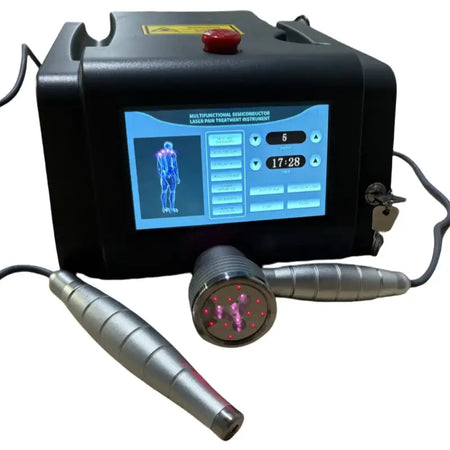 Medical Grade 1055mW Electro-Laser Therapy Device Dual Probe LLLT Treatment for Tendonitis, Bursitis &amp; Chronic Pain