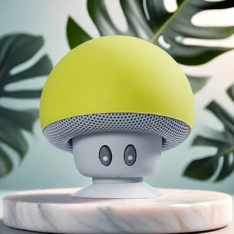 Mini Bluetooth Mushroom Speaker &ndash; Waterproof &amp; Versatile Phone Holder