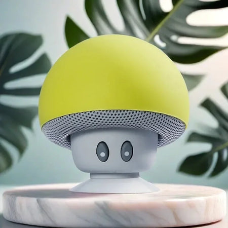 Mini Bluetooth Mushroom Speaker &ndash; Waterproof &amp; Versatile Phone Holder