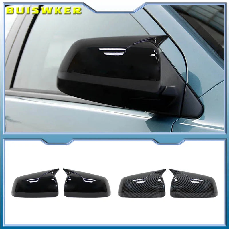 Taustapeilin reunuspeite Mitsubishi Lancer X 10 EX EVO hiilikuitu-ilme ABS-muovia