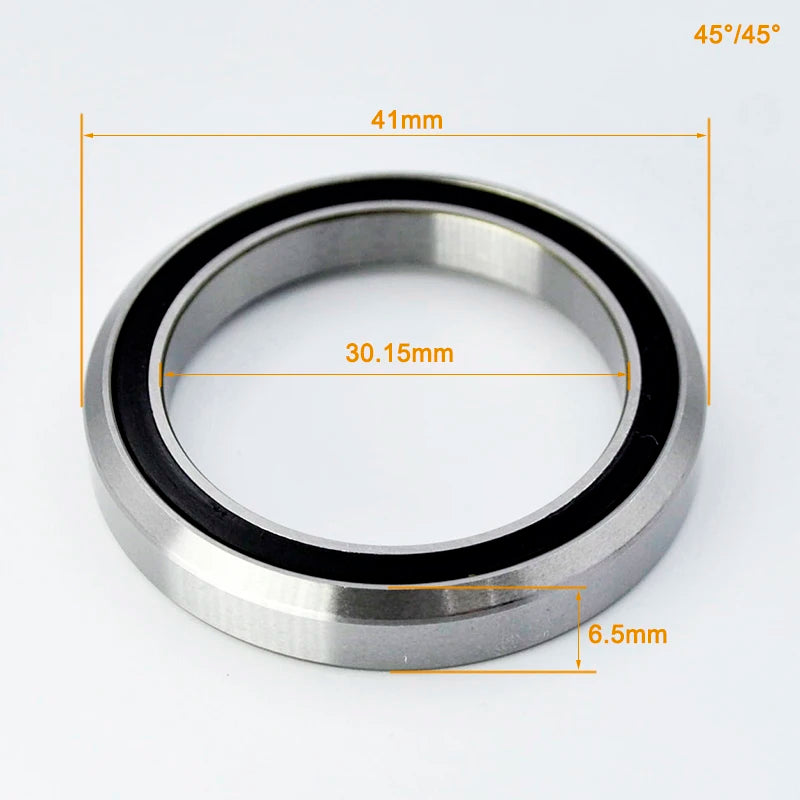 45 Degree Headset Bearing 39-52mm ACB519H8 &ndash; Double Sealed MH-P03 (41mm) / CHINA