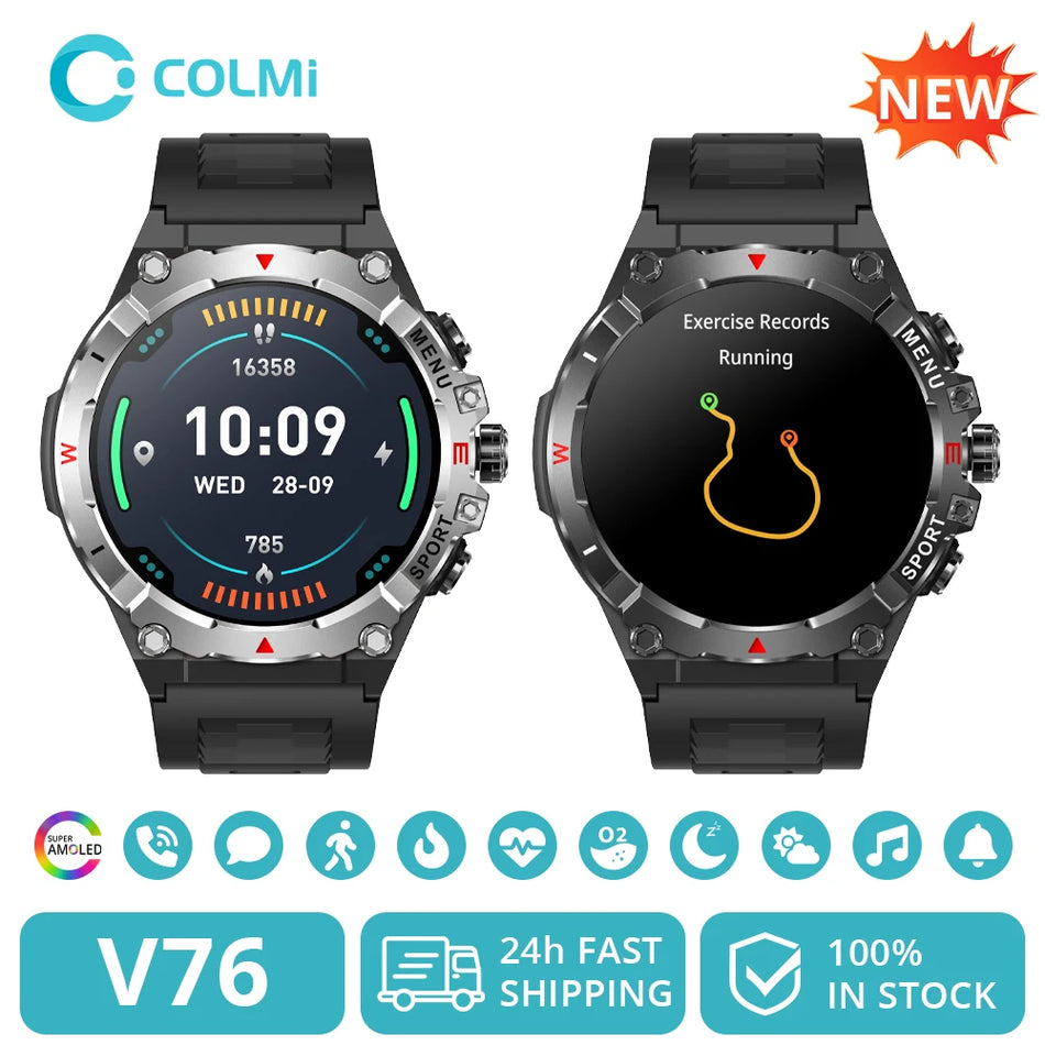 Colmi V76 Orologio Intelligente GPS 1.43 Pollici AMOLED Altimetro