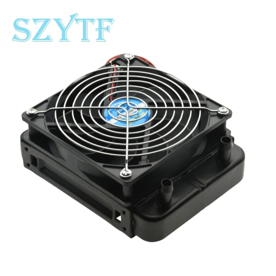 SZYTF Low Noise 120mm Aluminium Water Cooling CPU Radiator with Fan kit
