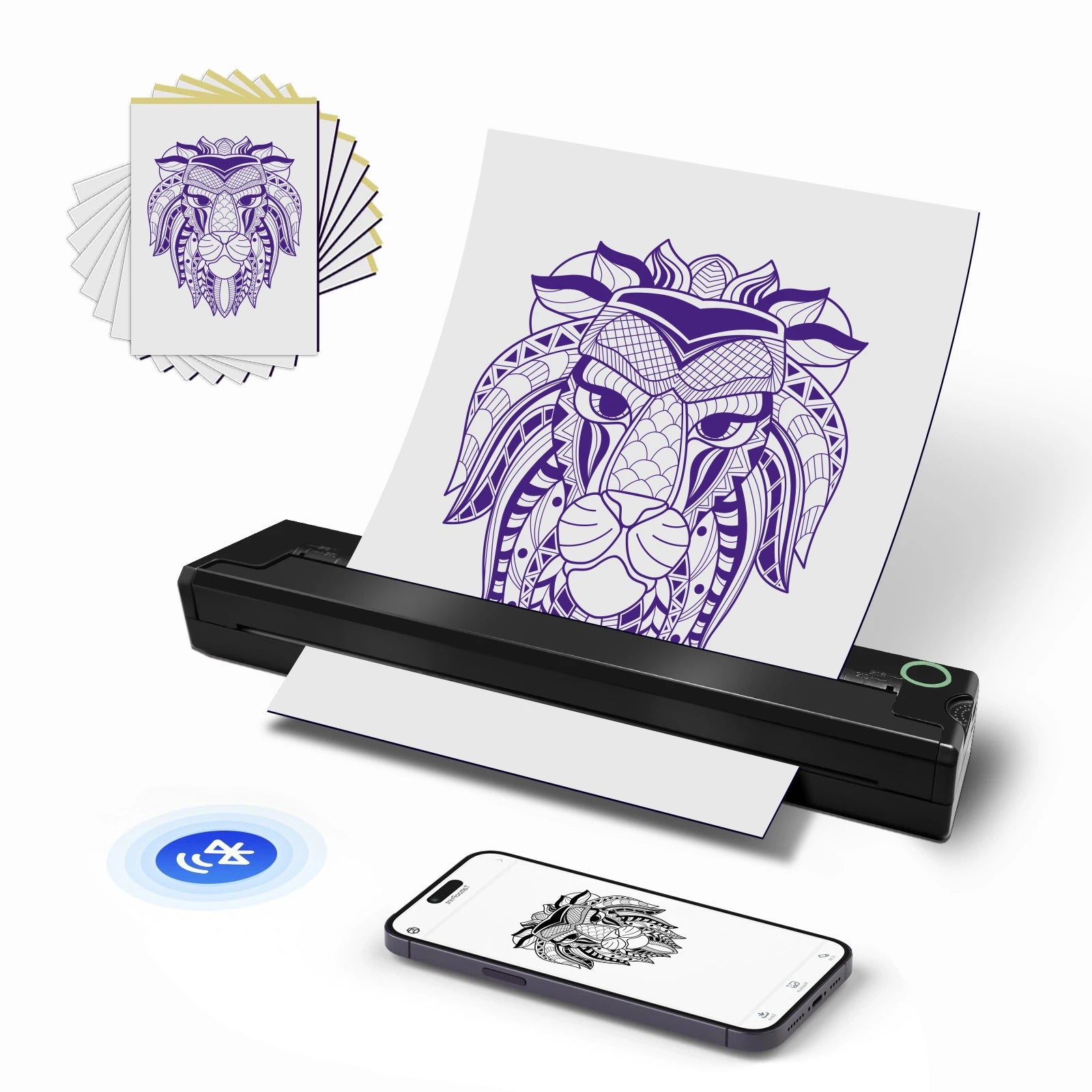 Portable Tattoo Stencil Printer &ndash; Wireless Printing