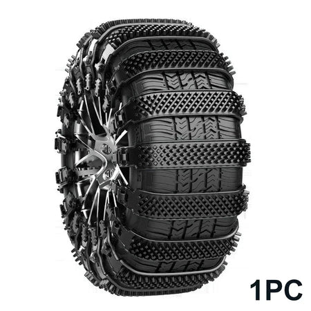 Snow Chain Tire Chain 10 In 1 Polyurethane Set &ndash; All Weather 1Pcs