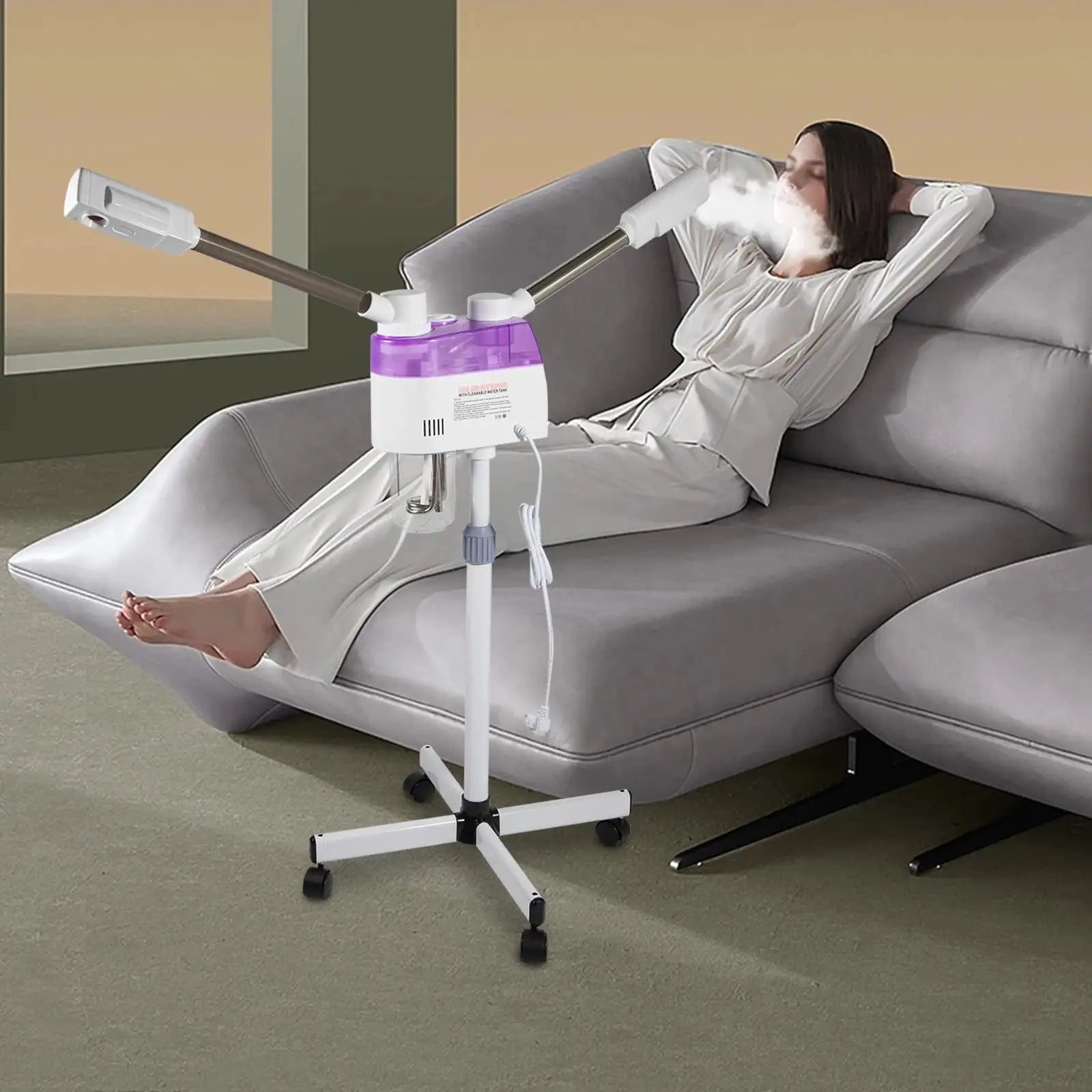 Facial Steamer &ndash; Hot And Cold Spray For Spa At Home Deluxe GERMANY