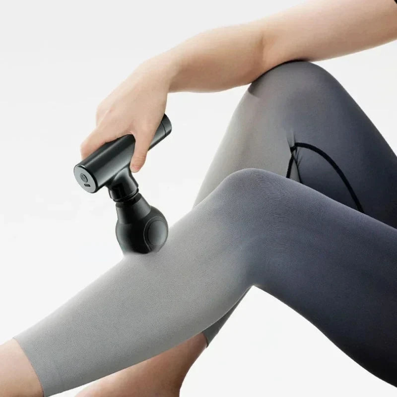 Mini fascia pistol genopladelig håndholdt massager til nakke og ryg