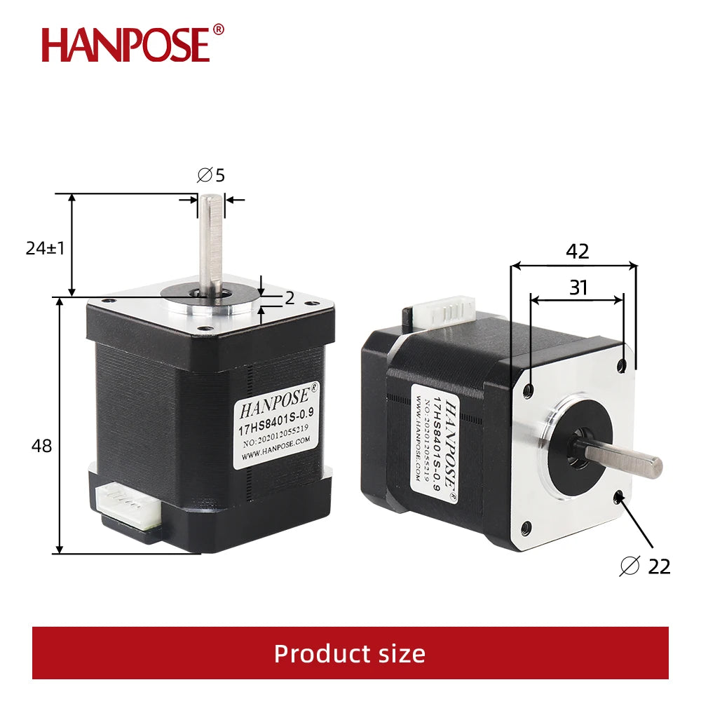 Nema17 Stepper Motor 42 &ndash; Precision Performance for CNC and 3D Printing