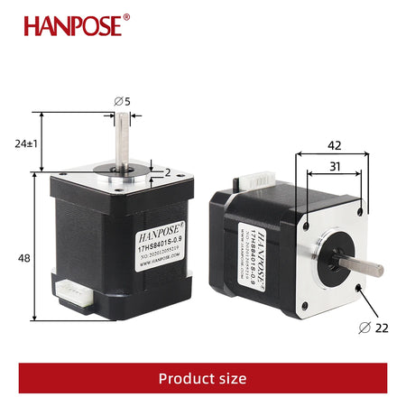 Nema17 Stepper Motor 42 &ndash; Precision Performance for CNC and 3D Printing
