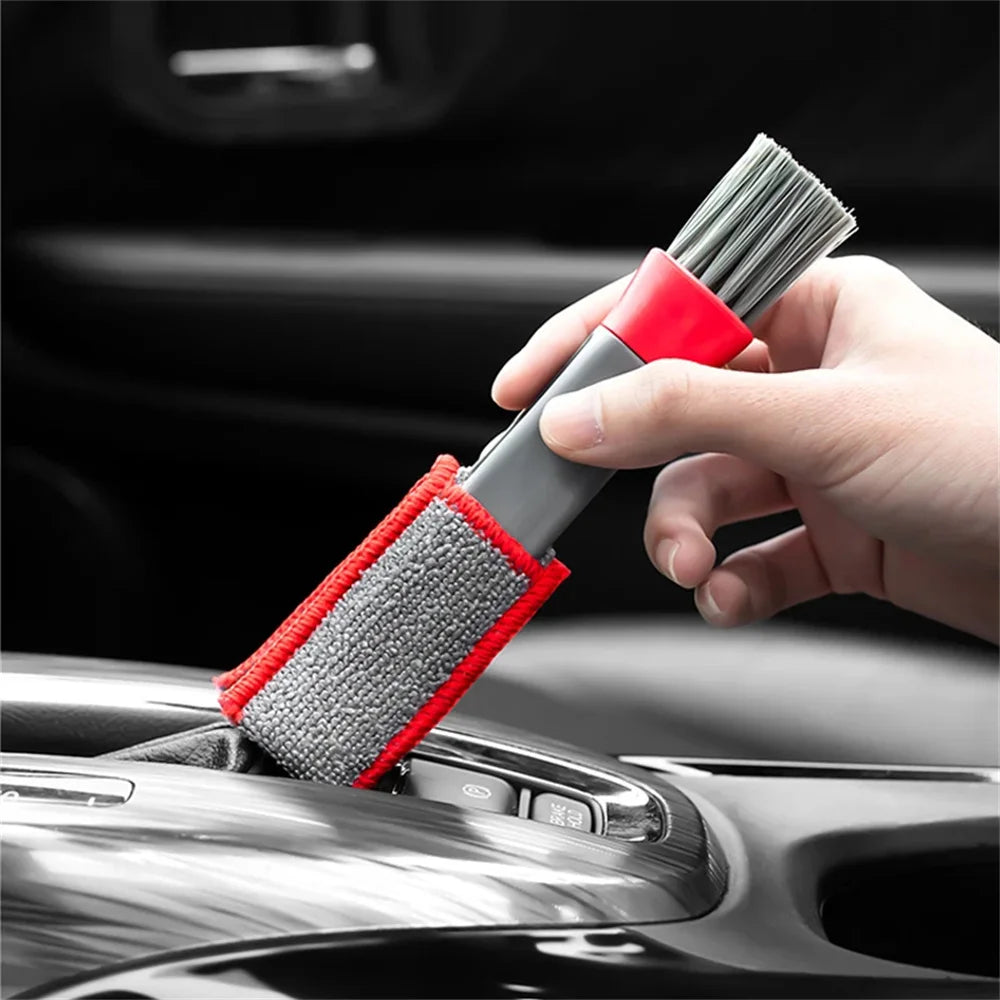 Car Vent Cleaning Tool - Multi-Purpose Vacuum Brush for Interior Care
