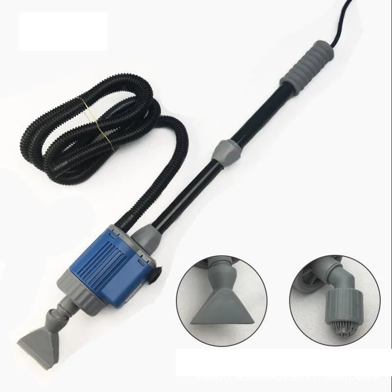 28W 220V Akvariumo Vandens Keitiklis Sifonas Smėlio Valytuvas