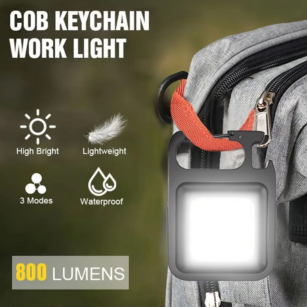 COB Keychain Work Light &ndash; Compact and Convenient Emergency Illumination