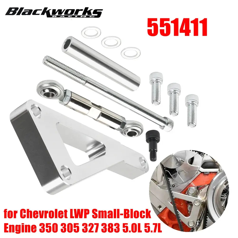 551411 Alternator Bracket Compatible with Chevrolet LWP Small-Block Engine 350 305 327 383 5.0L 5.7L V8 Kit for Long Water Pump by InterCyprus Trading Ltd