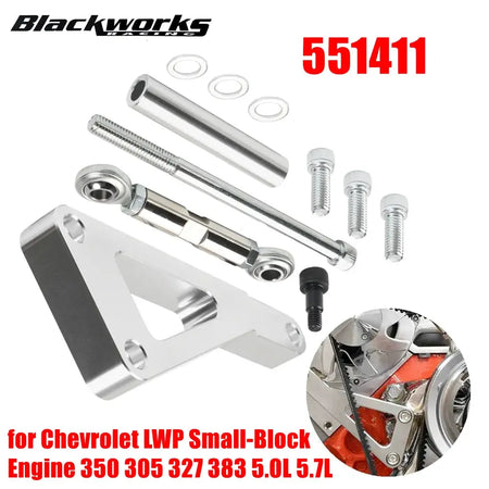 551411 Alternator Bracket Compatible with Chevrolet LWP Small-Block Engine 350 305 327 383 5.0L 5.7L V8 Kit for Long Water Pump by InterCyprus Trading Ltd