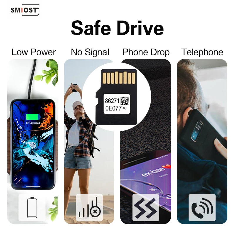 Navigation Maps 2025 SD Card 86271-0E077 - For Toyota