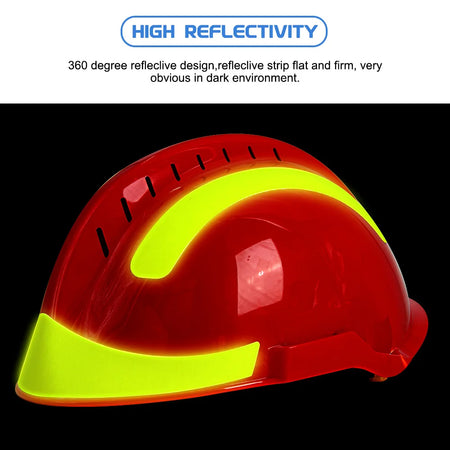 Emergency Rescue Helmet &ndash; Reflective Firefighter Safety