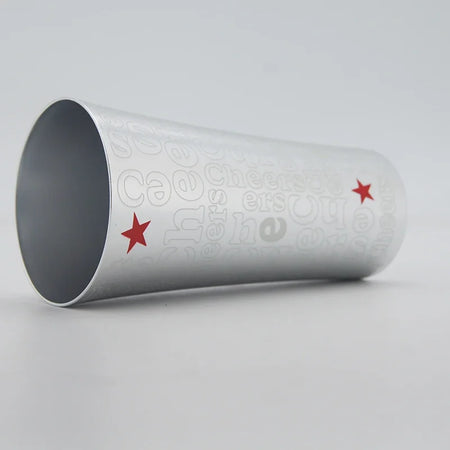 Color Changing Aluminum Beer Cup - Hammered Travel Mug