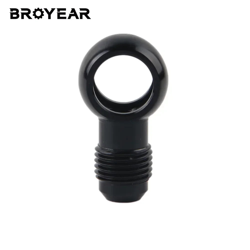 Aluminum Brake Banjo Fitting With AN3 AN4 AN6 AN8 AN10 Adapter Bolt by InterCyprus Trading Ltd