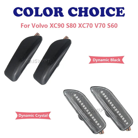 OEM # 30722641 34432641 Dynamic LED Amber Side Marker Blinker Turn Signal Light For Volvo S60 V70 XC90 S80 XC70 1998-2007 by InterCyprus Trading Ltd