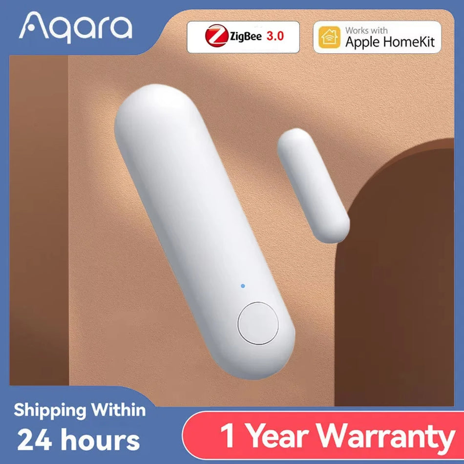 Aqara Dverový Okenný Senzor P1 Bezdrôtový Smart Home Alarm s HomeKit