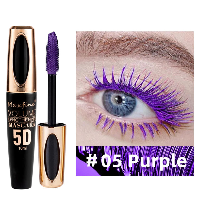 MAXFINE 5D Silk Mascara &ndash; Long Lasting Waterproof Volume 05