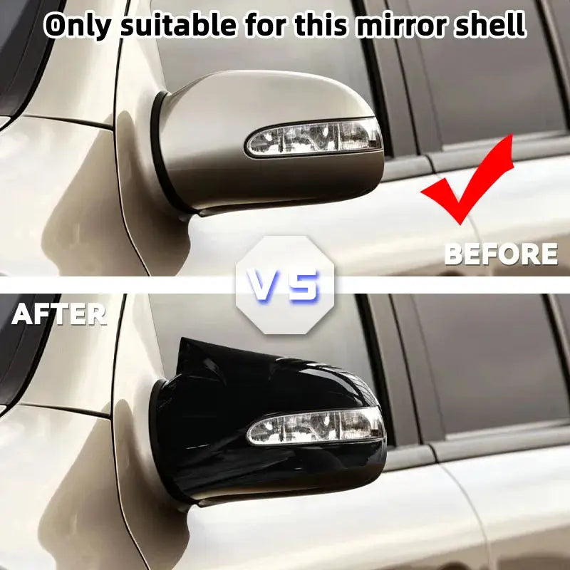 For Mercedes Benz ML W163 1998 1999 2000 2001 2002 2003 Parts Styling Car Side Door Rearview Side Mirror Cover Caps M Style by InterCyprus Trading Ltd