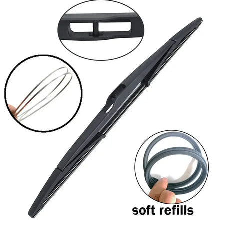 Misima Windscreen Wiper Blades For Citroen C4 Grand Picasso /C4 2008 2009 2010 2011 2012 2013 Front Rear Window Set Kit by InterCyprus Trading Ltd