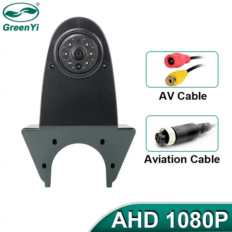 GreenYi Black AHD 1080P Car Rear View Camera For Mercedes Benz Viano Sprinter Vito VW Transporter Crafter Vehicle Night Vision by InterCyprus Trading Ltd