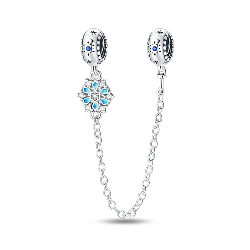 Elegant Christmas 925 Silver Charms for Pandora Bracelets STC305