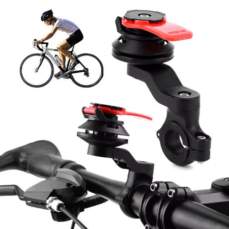 Motorcycle Bike Phone Holder &ndash; 360 Degree Rotatable Design