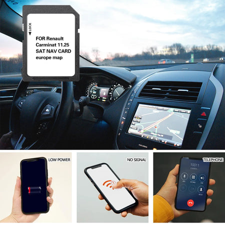 SD Card 8201753026 - Europe Maps 2024 Carminat GPS 8GB