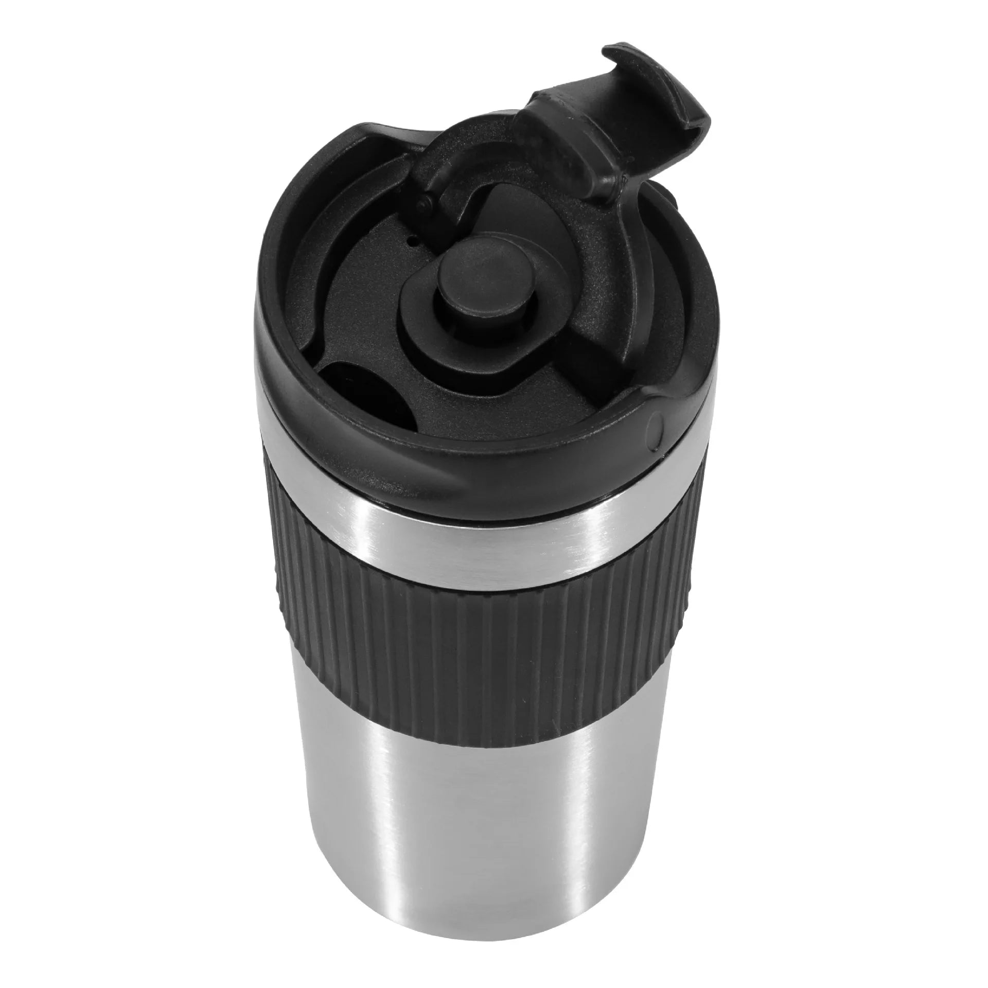 Portable Stainless Steel French Press Bottle for Travel &amp; Outdoor Coffee Brewing