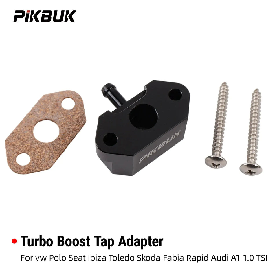 PIKBUK Vacuum Turbo Boost Tap for VW Polo Seat Ibiza Toledo Skoda Fabia Rapid Audi A1 1.0 TSI Aluminum by InterCyprus Trading Ltd