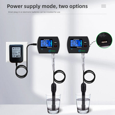Digital Ph Meter Aquarium Monitor &ndash; Accurate Water Tester