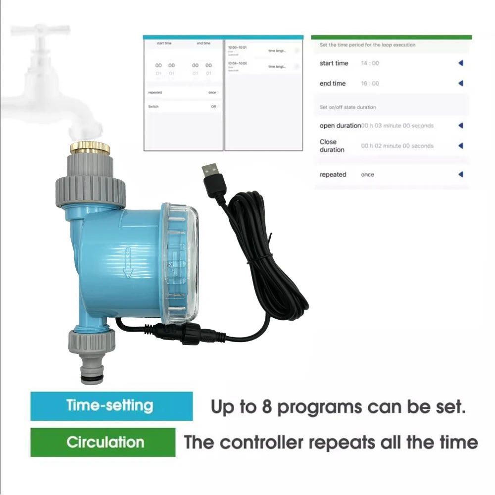 WiFi Wireless Garden Water Timer &ndash; Smartphone Remote