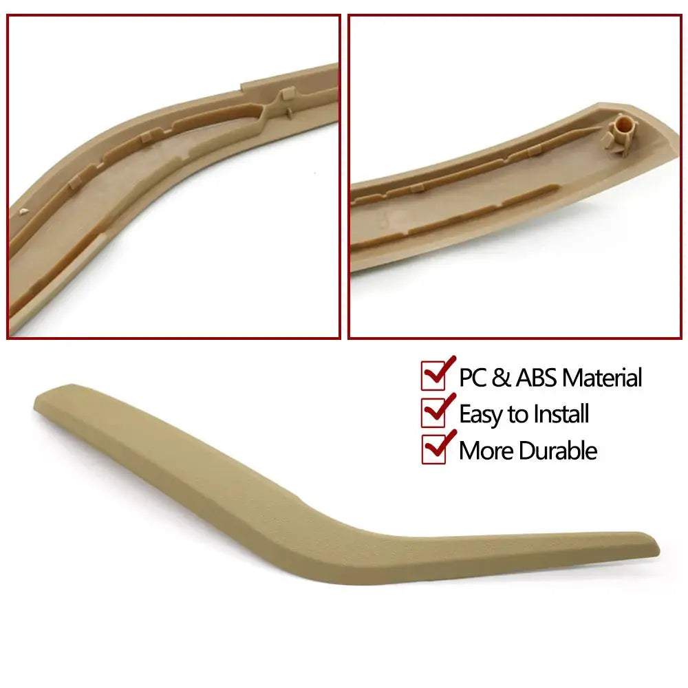 Upgraded Car Left Right Interior Door Pull Handle Trim Outer Cover Replacement For BMW X1 E84 2010 2011 2012 2013 2014 2015 2016 by InterCyprus Trading Ltd
