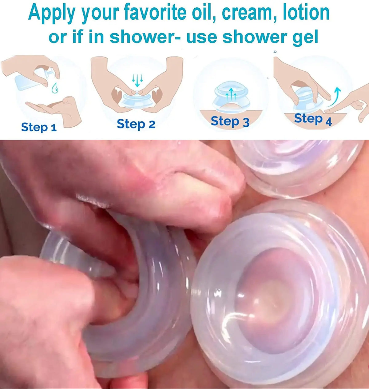 Anti-Cellulite Silicone Suction Cup &ndash; Eco Friendly Reusable