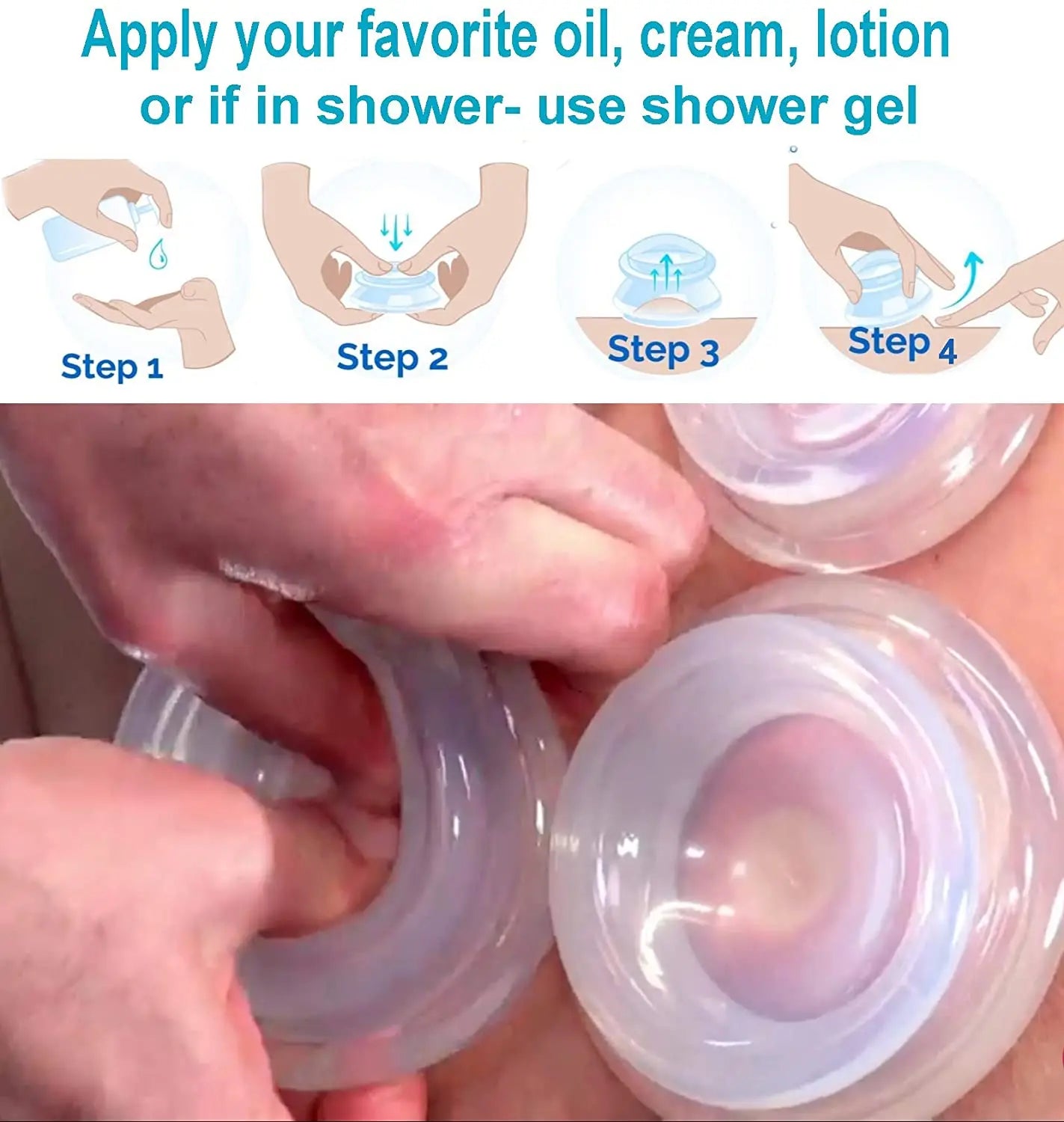 Anti-Cellulite Silicone Suction Cup &ndash; Eco Friendly Reusable