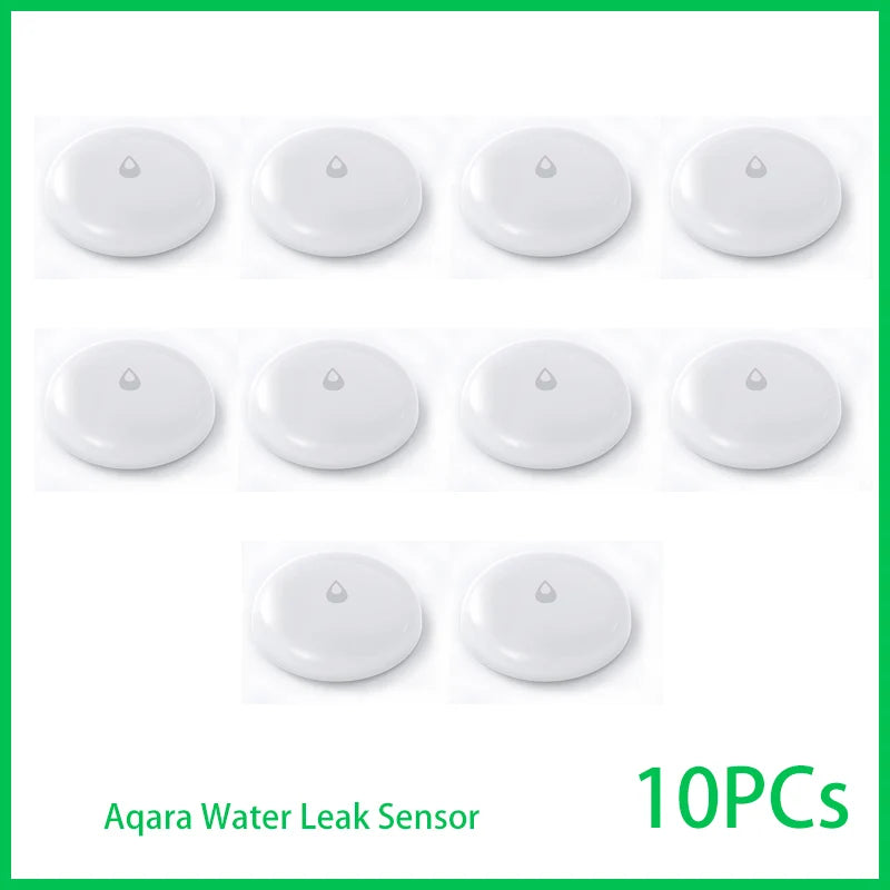 Aqara E1 Water Immersing Sensor - Zigbee Leak Detector for Home Security 10PCs