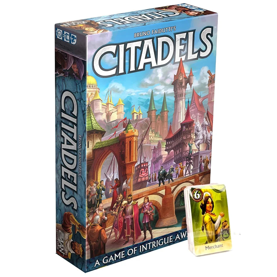 Citadels Revised Edition Board Game Master Builder Showdown