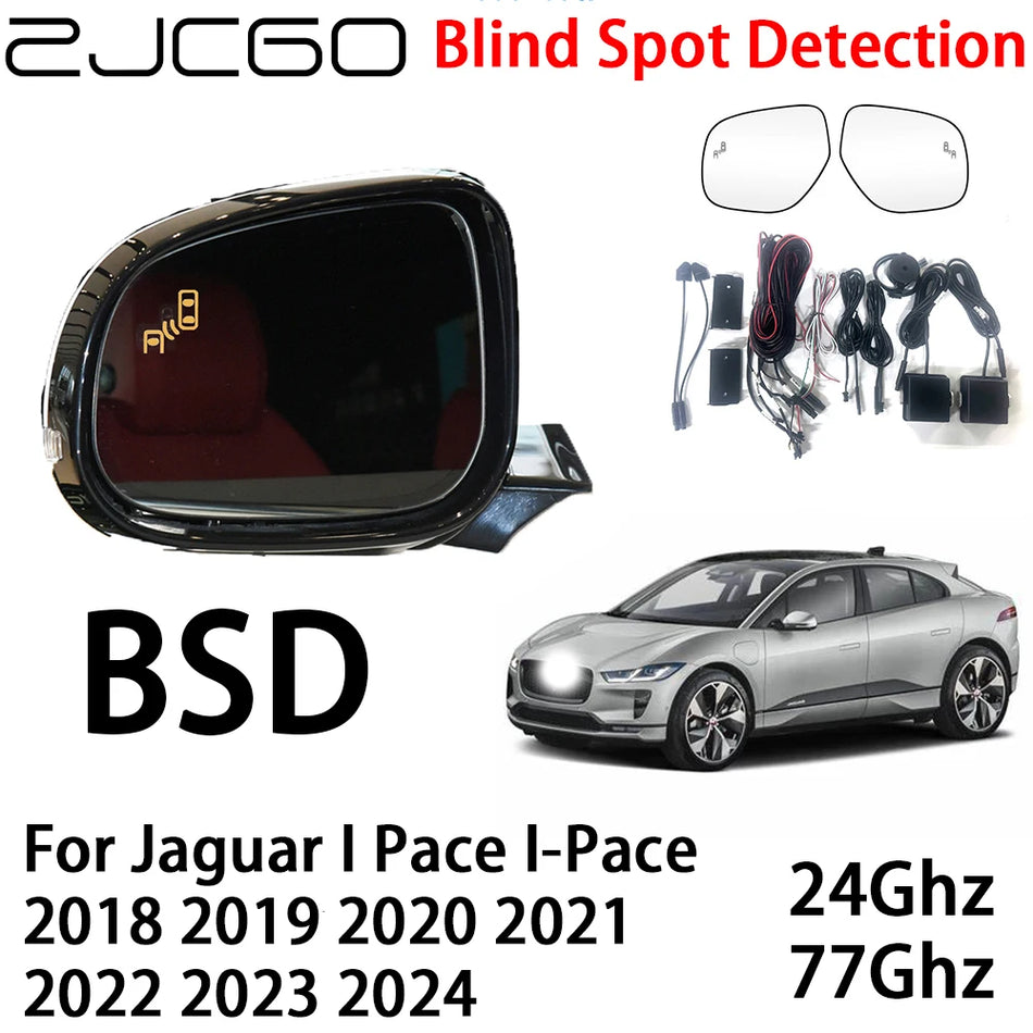 Sistema di avviso radar per punti ciechi Jaguar I-Pace con avviso di guida sicura